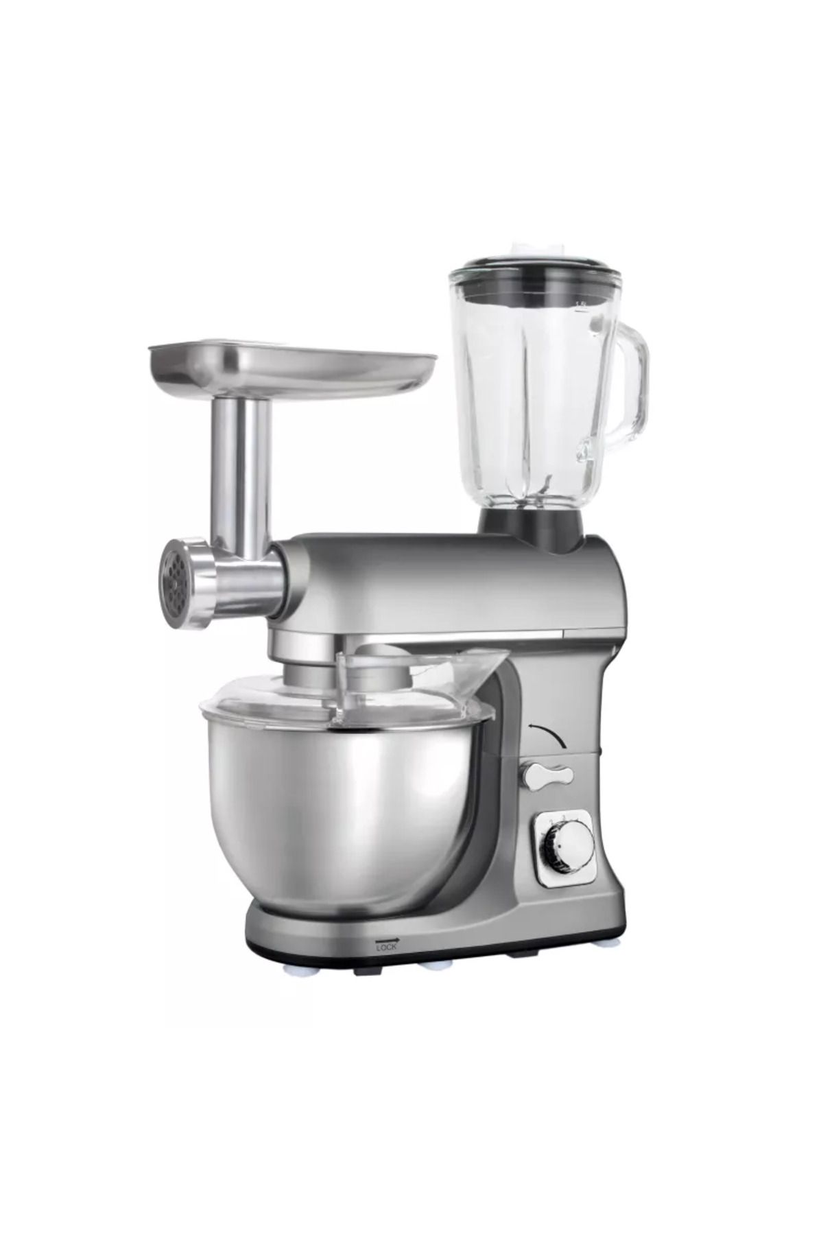 Koolen-Mixer and Meat Grinder - 5 Liter - 1000 Watt - Silver 1