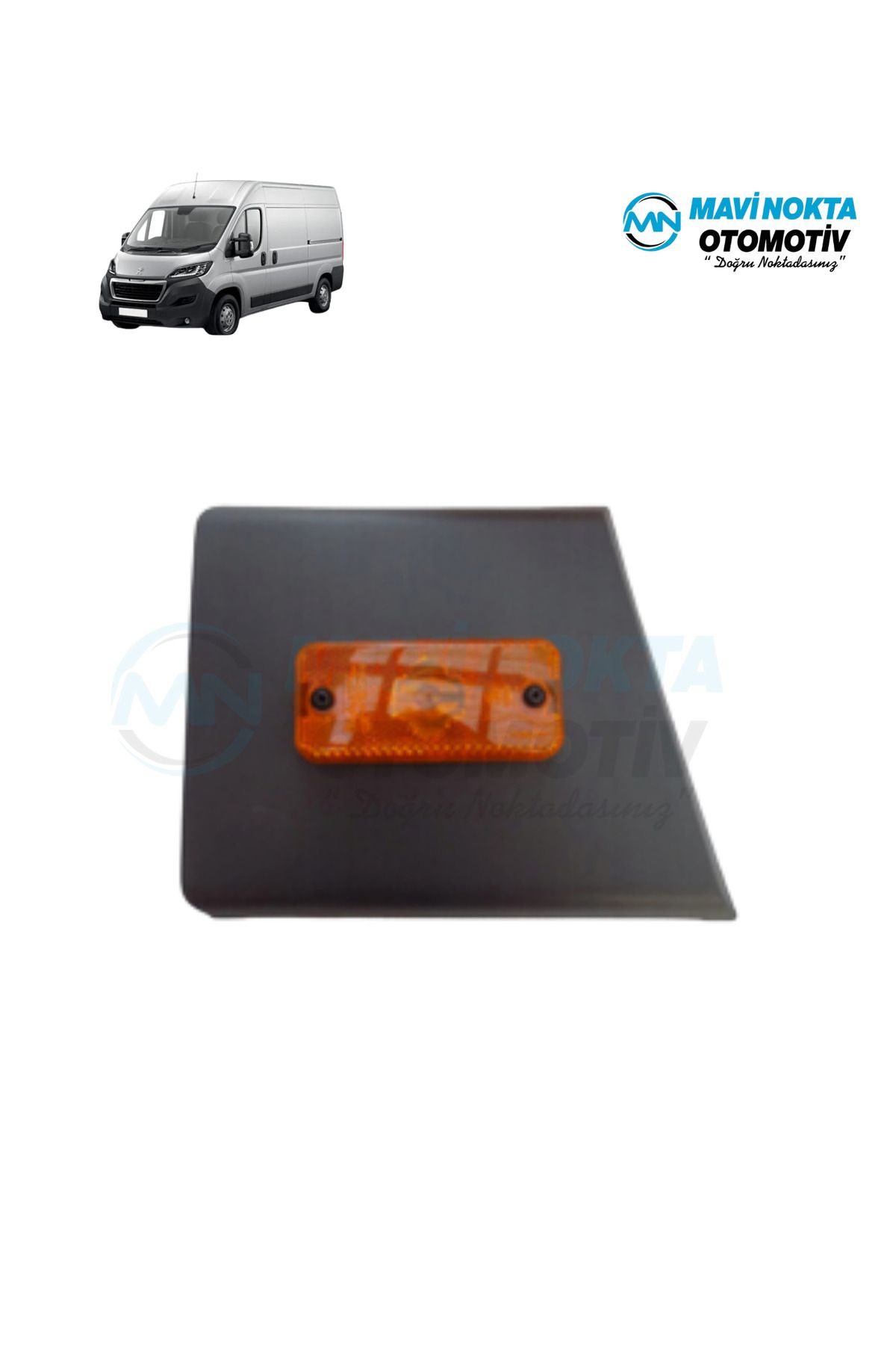 MVN PARTS Boxer-Ducato-Jumper 3 Sağ Kapı Bandı  Sinyalli 8547.W3 (Orta Direk Kısa Çıta)