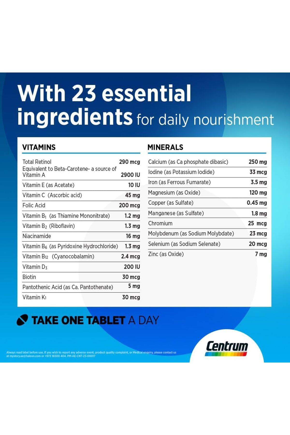 Centrum-Men Multivitamins, 60 Tablets 4