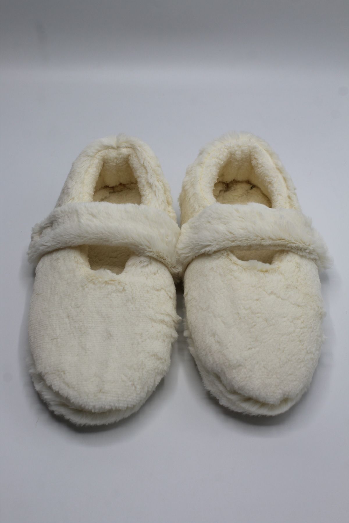 fluffy-Velcro Home Shoes for Women, Seasonal, Guest, Warm, Plush Inside, Home Shoes Slippers 1