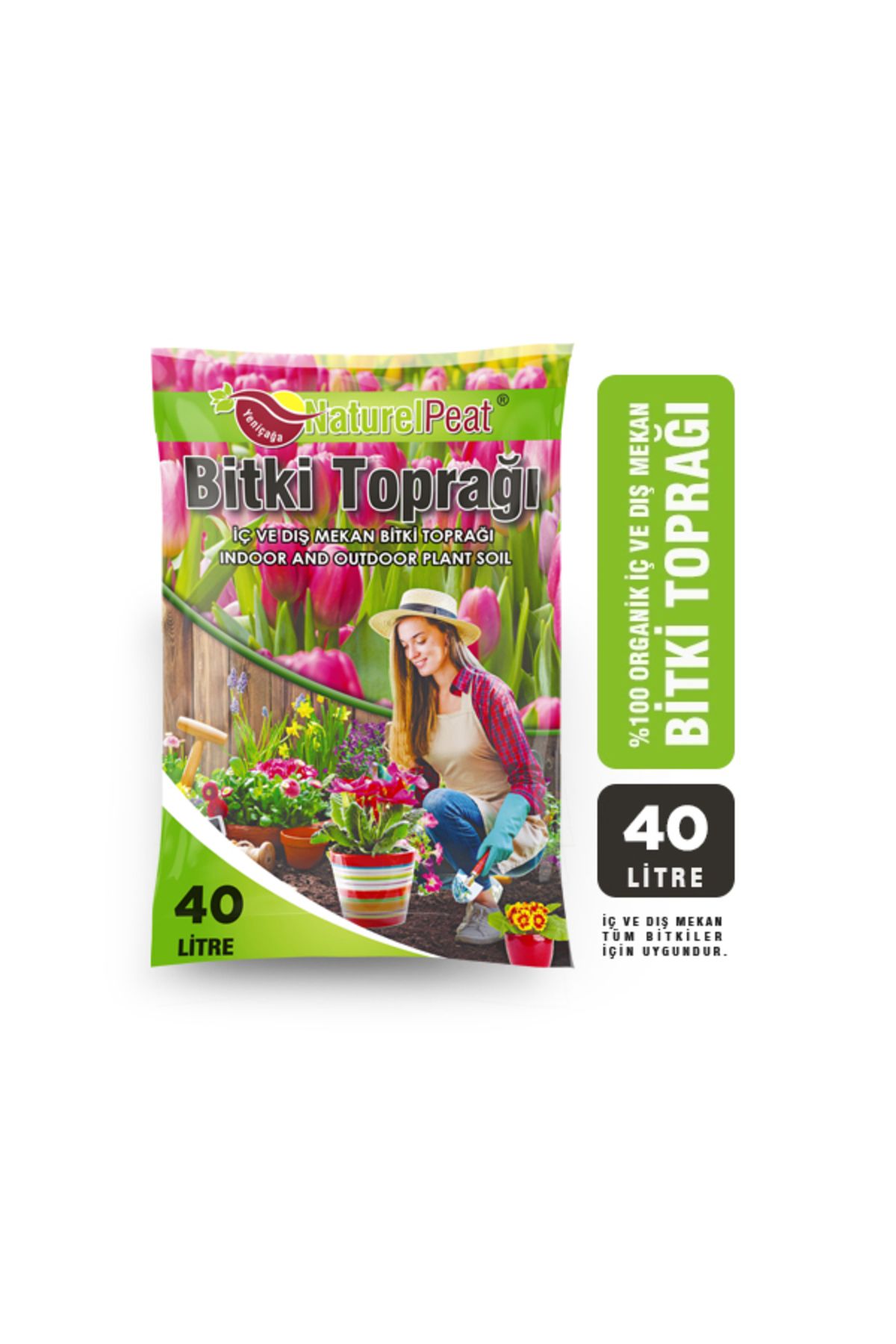 NaturelPeat Bitki Toprağı - 40 Litre