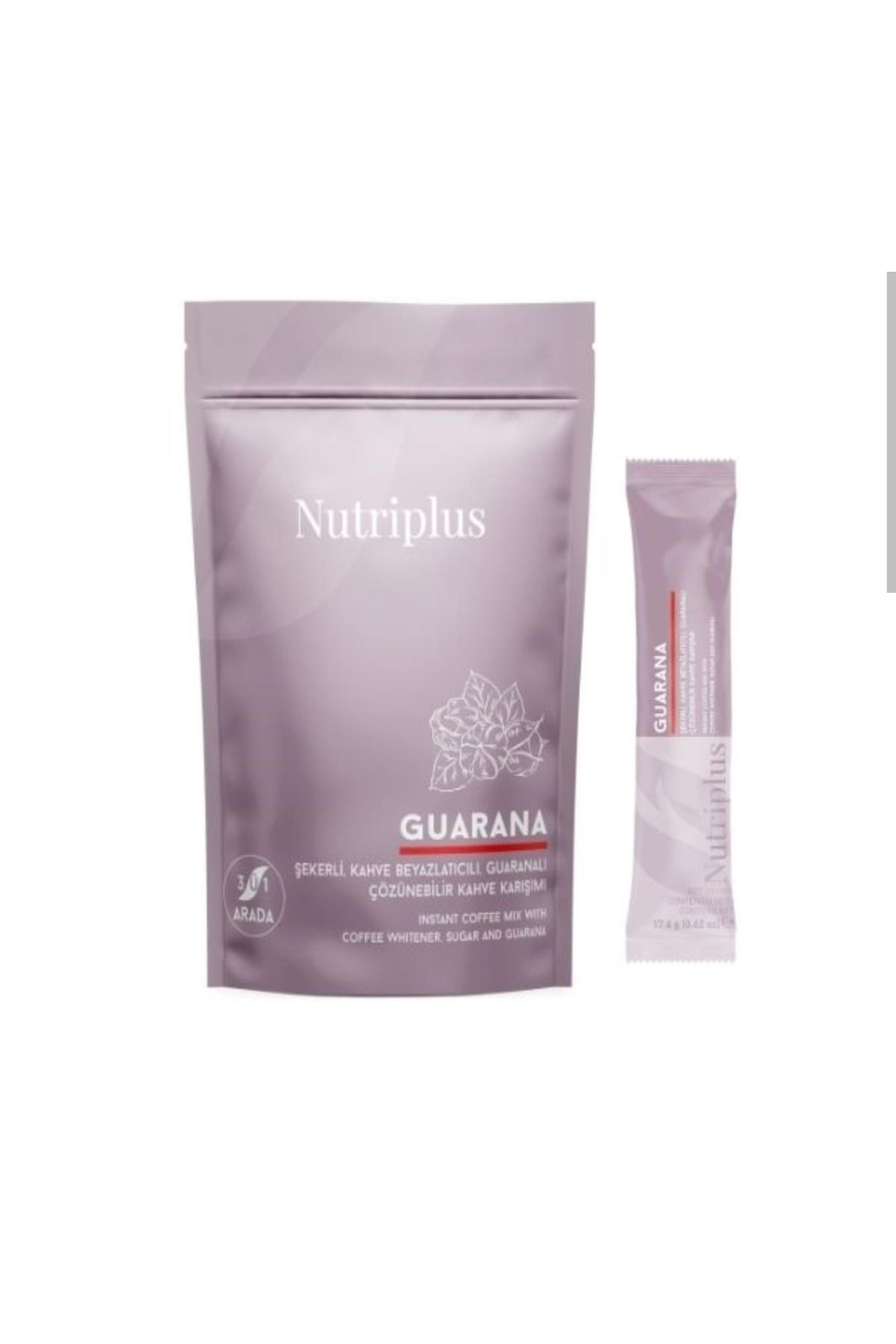 Nutriplus guarana 3 ü 1 arada kahve