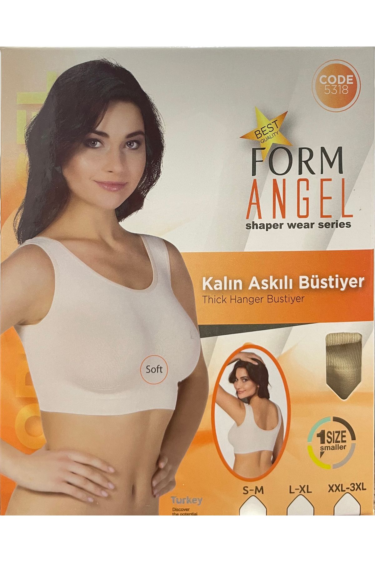 SADE Form Angel Kalın Askılı Büstiyer