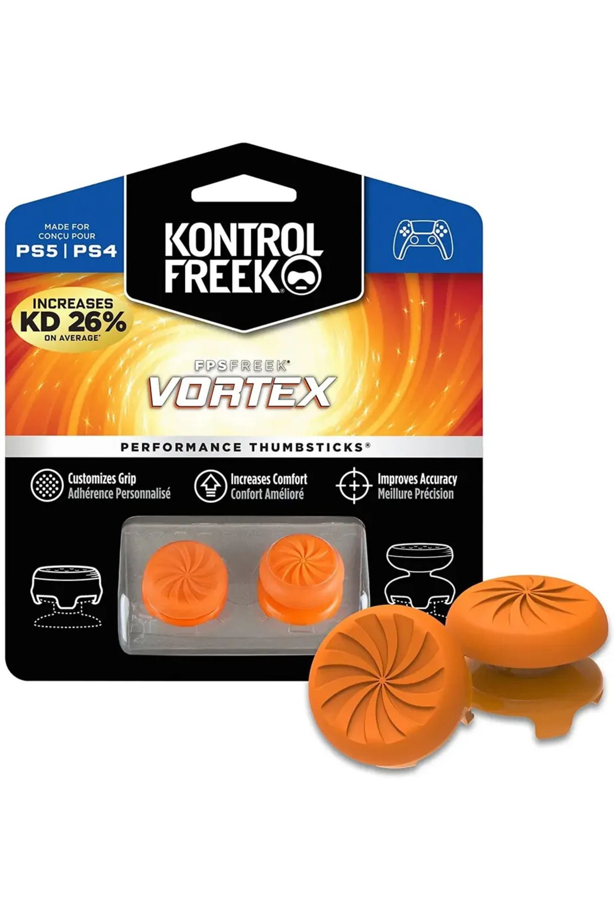 JIMITU-15 Kontrolfreek Omni For Playstation 4 (PS4) And Playstation 5 (PS5) | 2 Performance Thumbsticks | 2 1