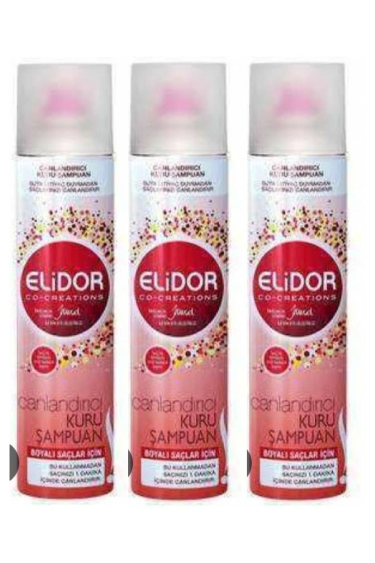 Elidor Canlandırıcı Hacim Veren Kuru Şampuan 250ml X3 Adet