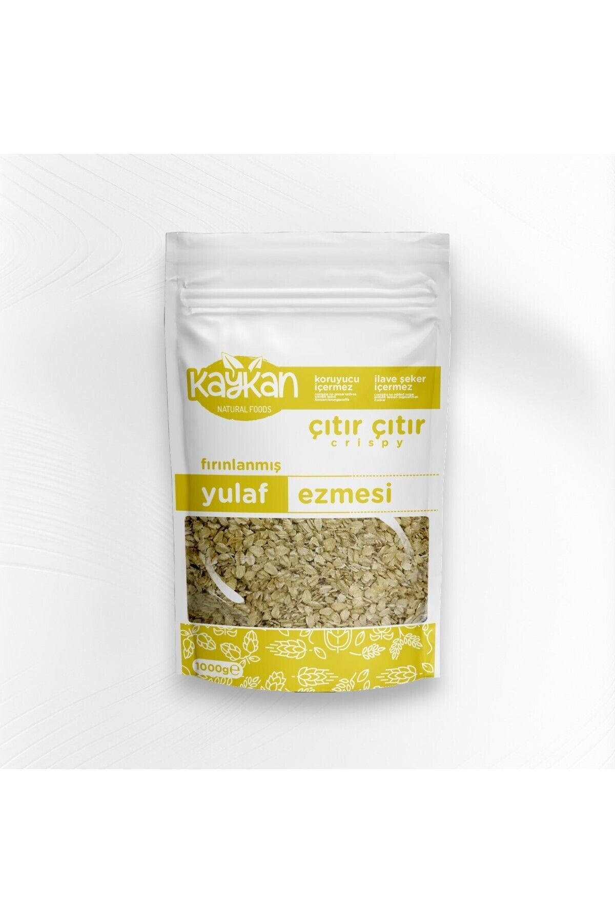 Kaykan Natural Foods Fırınlanmış Yulaf Ezmesi (1 KG)