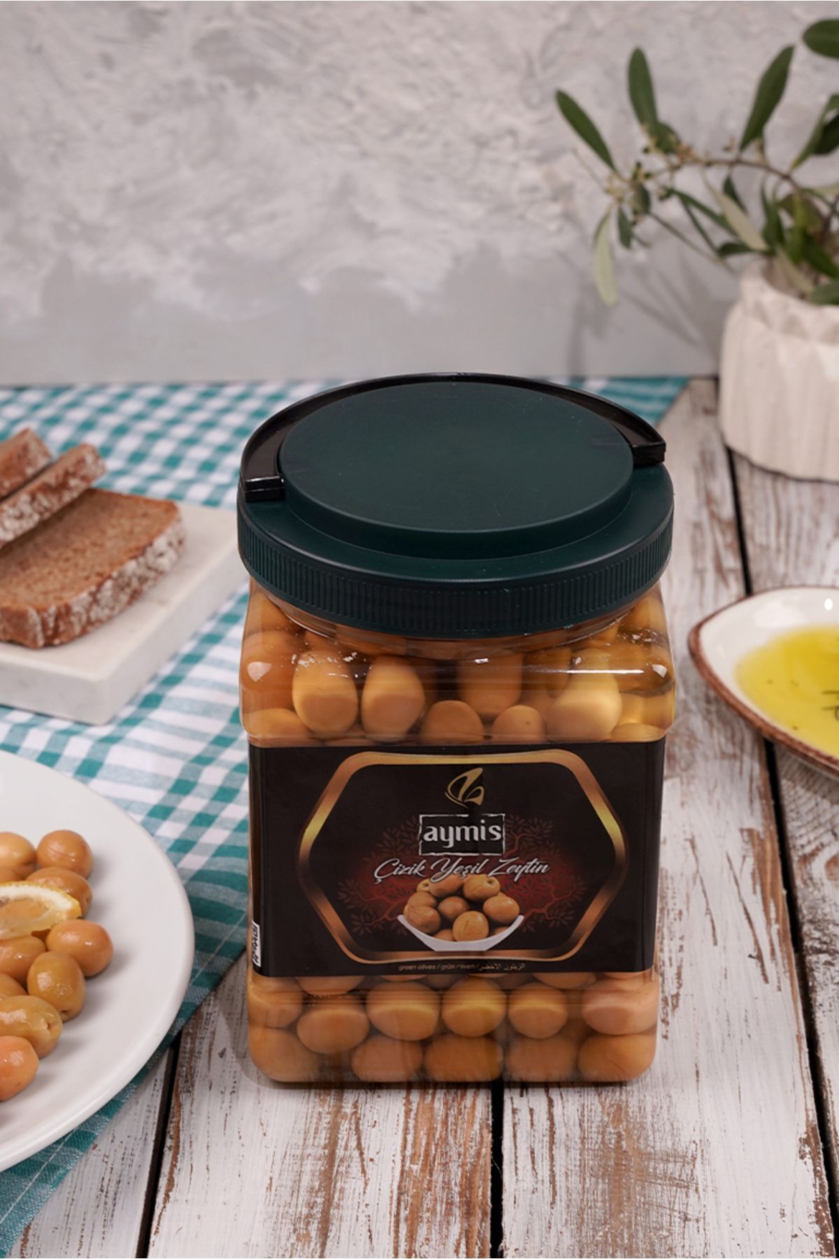 AYMİS Edremit Çizik Zeytin 1 Kg