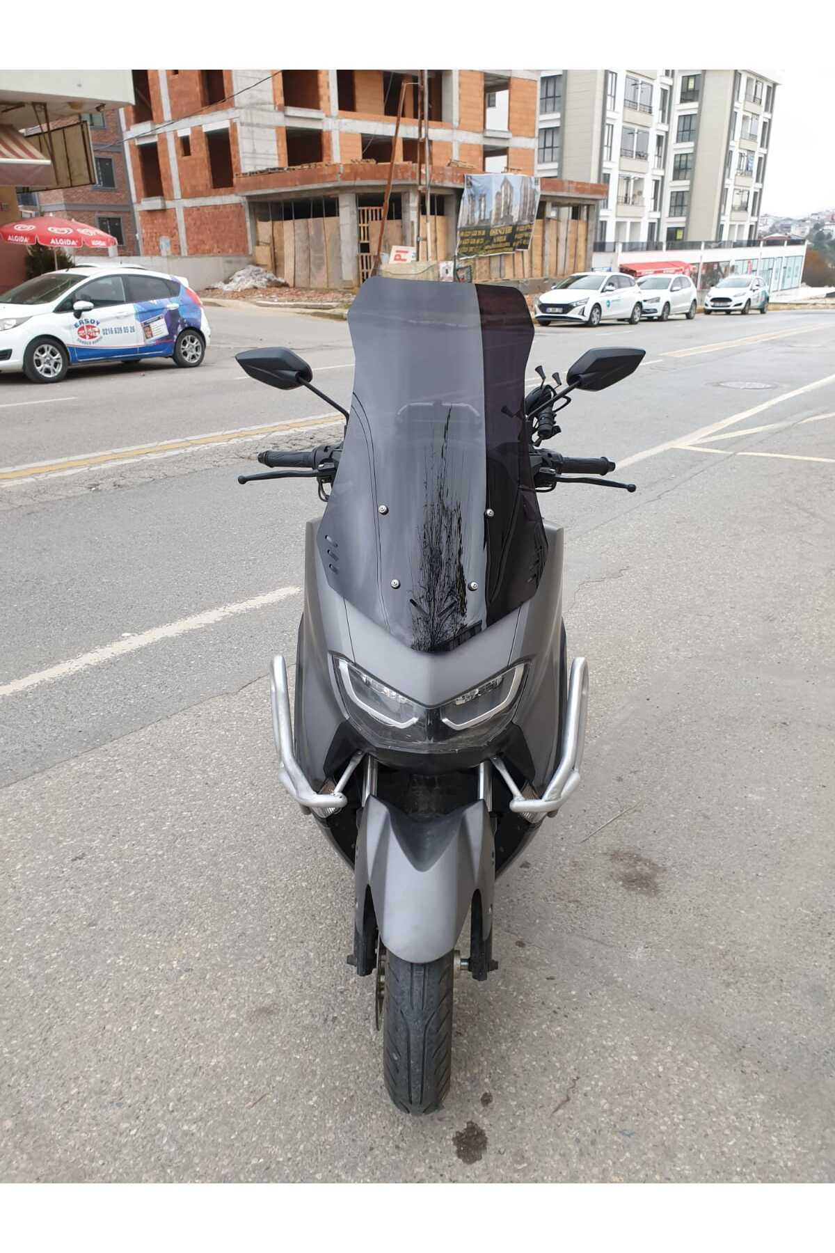 Falcon Cmax 155 Siperlik Ön Cam 2023-2025 Model 65cm Siyah Renkli 4mm ORTA BOYLU CAM