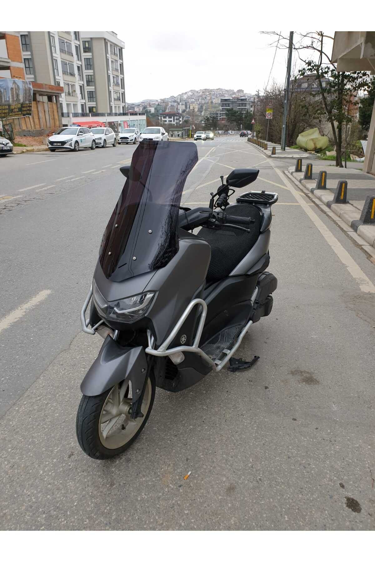 Falcon Cmax 155 Siperlik Ön Cam 2023-2025 Model 65cm Siyah Renkli 4mm ORTA BOYLU CAM