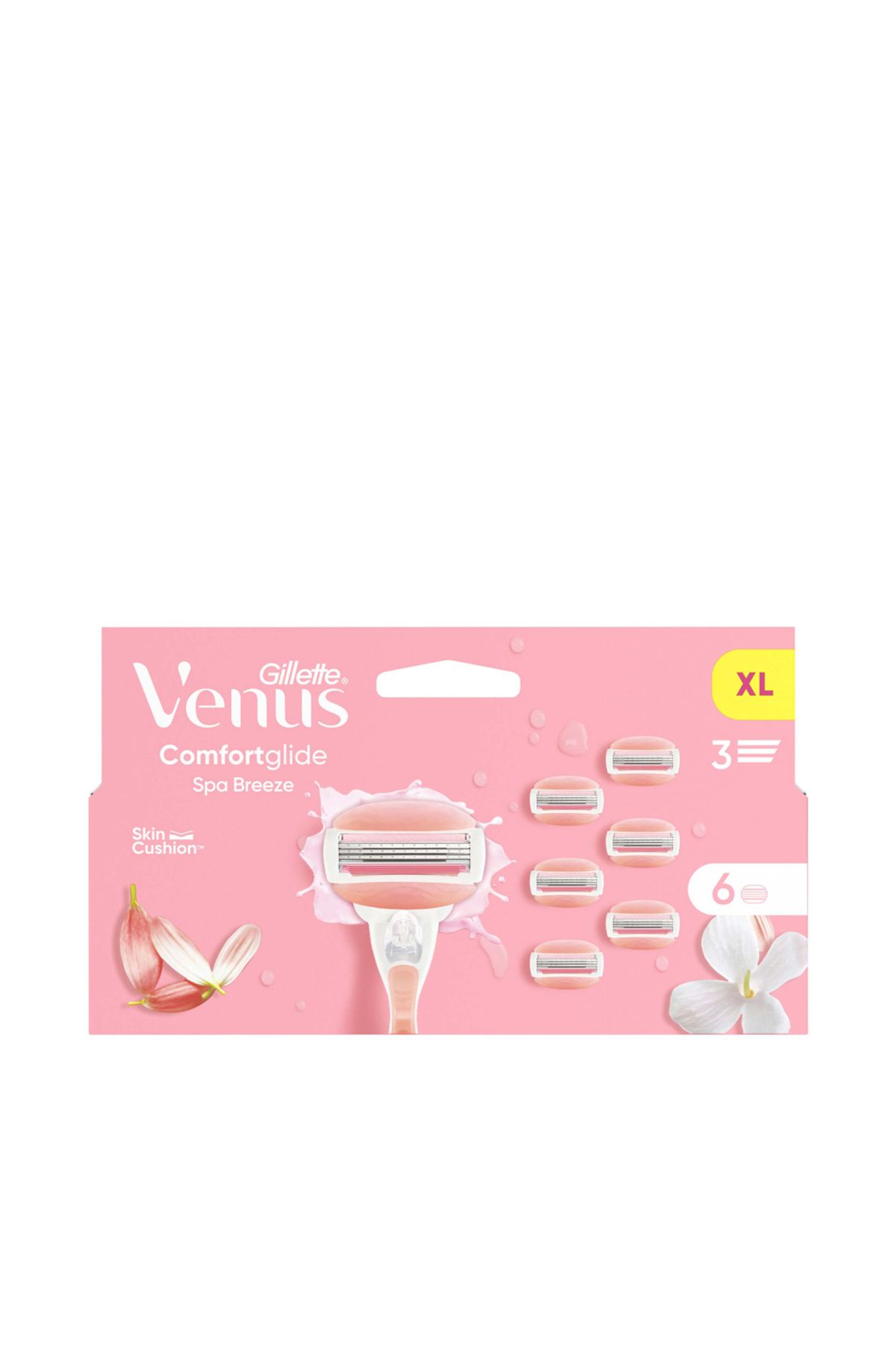 Venus Comfortglide SpaBreeze Yedek Bıçakları 6 Adet
