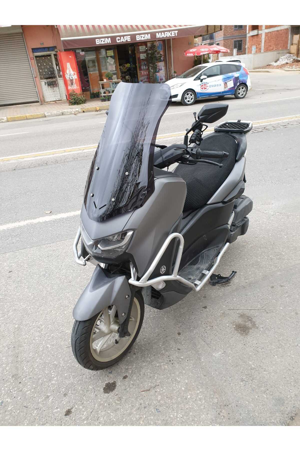 Falcon Cmax 155 Siperlik Ön Cam 2023-2025 Model 65cm Siyah Renkli 4mm ORTA BOYLU CAM