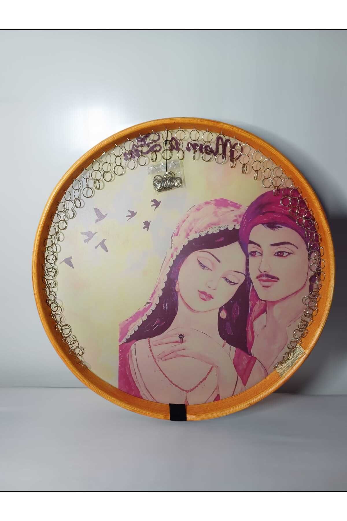 Aryen Müzik Desenli Def Büyük Boy 52 Cm Memuzin