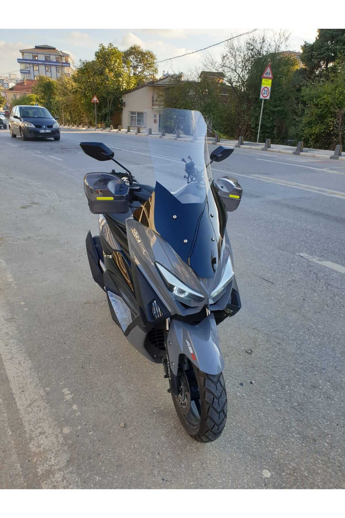 Arora Max T 150 Siperlik Ön Cam 2022-2025 Model 78cm Şeffaf Renkli 4mm UZUN CAM
