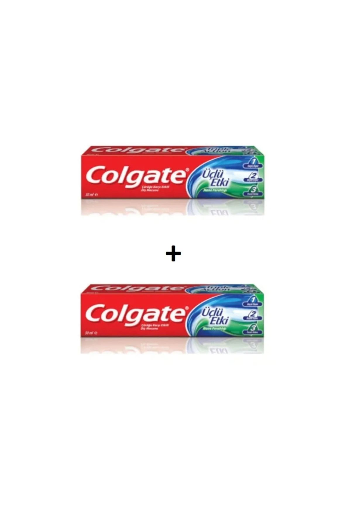 Colgate Üçlü Etkili Diş Macunu 50ml 2’li Paket