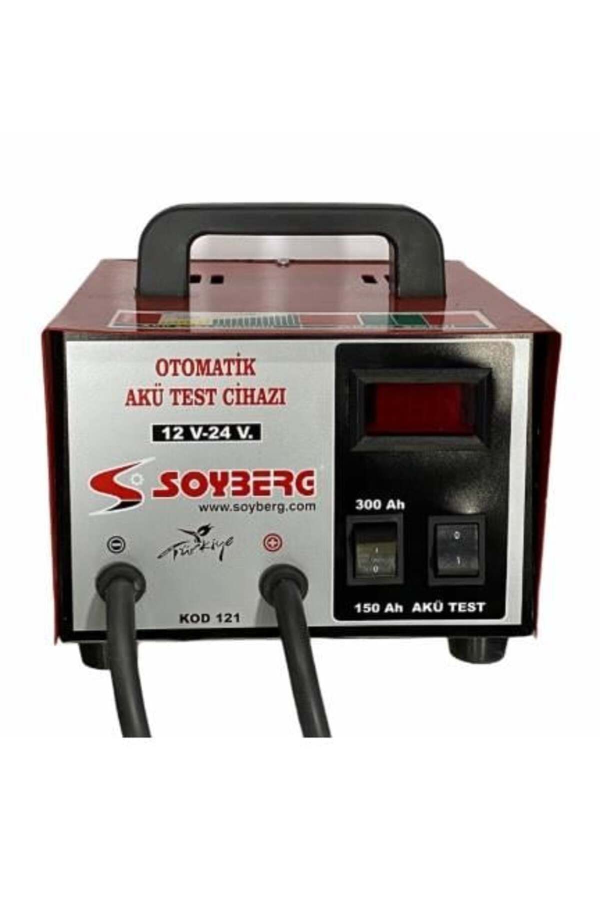 Soyberg 4v-36v Akü Test Cihazı Dijital (2 KADEMELİ) (150 A/300 A) (OTOMATİK)