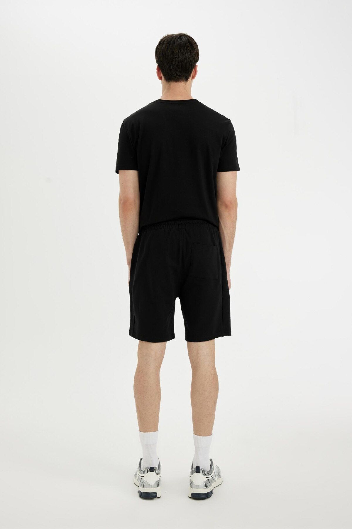 DeFacto-Regular Fit Basic Shorts X3727Az24Sm 5