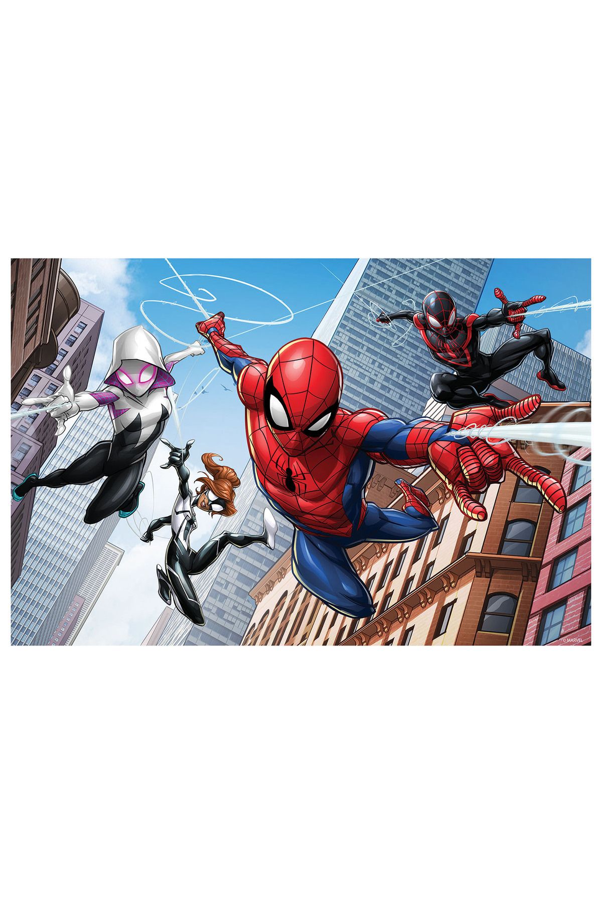 Prime 3D Marvel Spider-Man Çift Taraflı Puzzle 200 Parça 37534