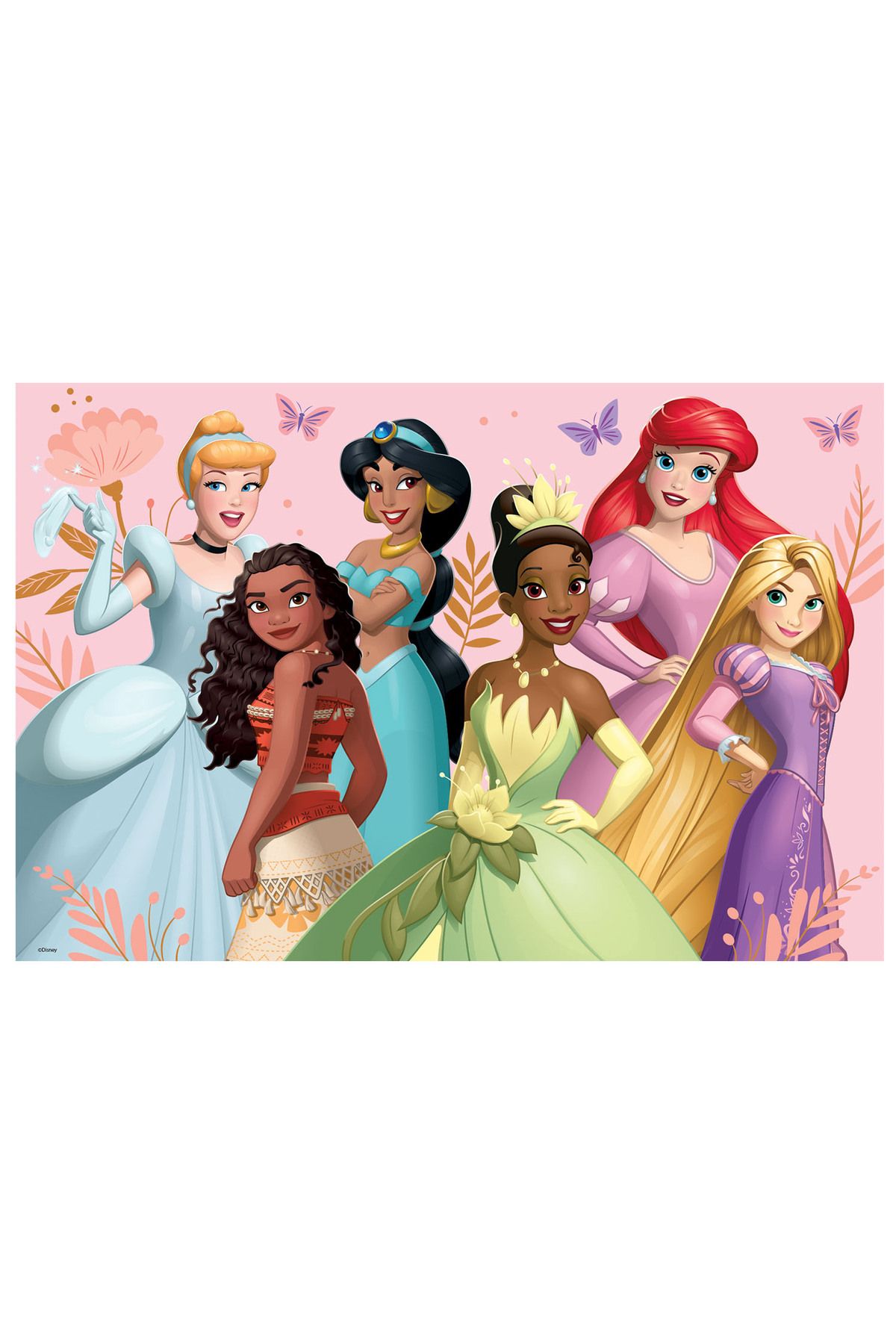 Prime 3D Disney Princess Çift Taraflı Puzzle 200 Parça 37550