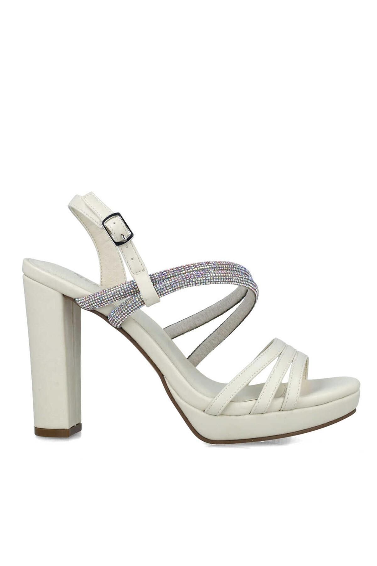 MENBUR-WOMEN SHOES WHITE SANDAL 1