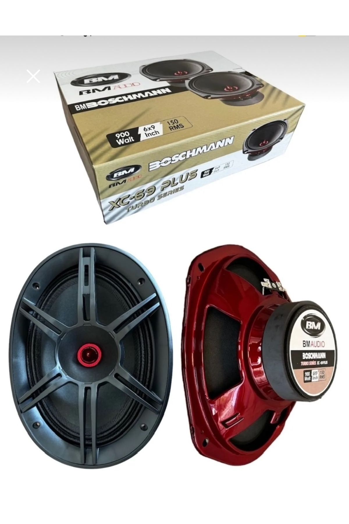 ADS Bm Boschmann 900w 150 Rms Oto Oval Hoparlör 1. Sınıf Kalite Kutu Içeriği 2 Adet