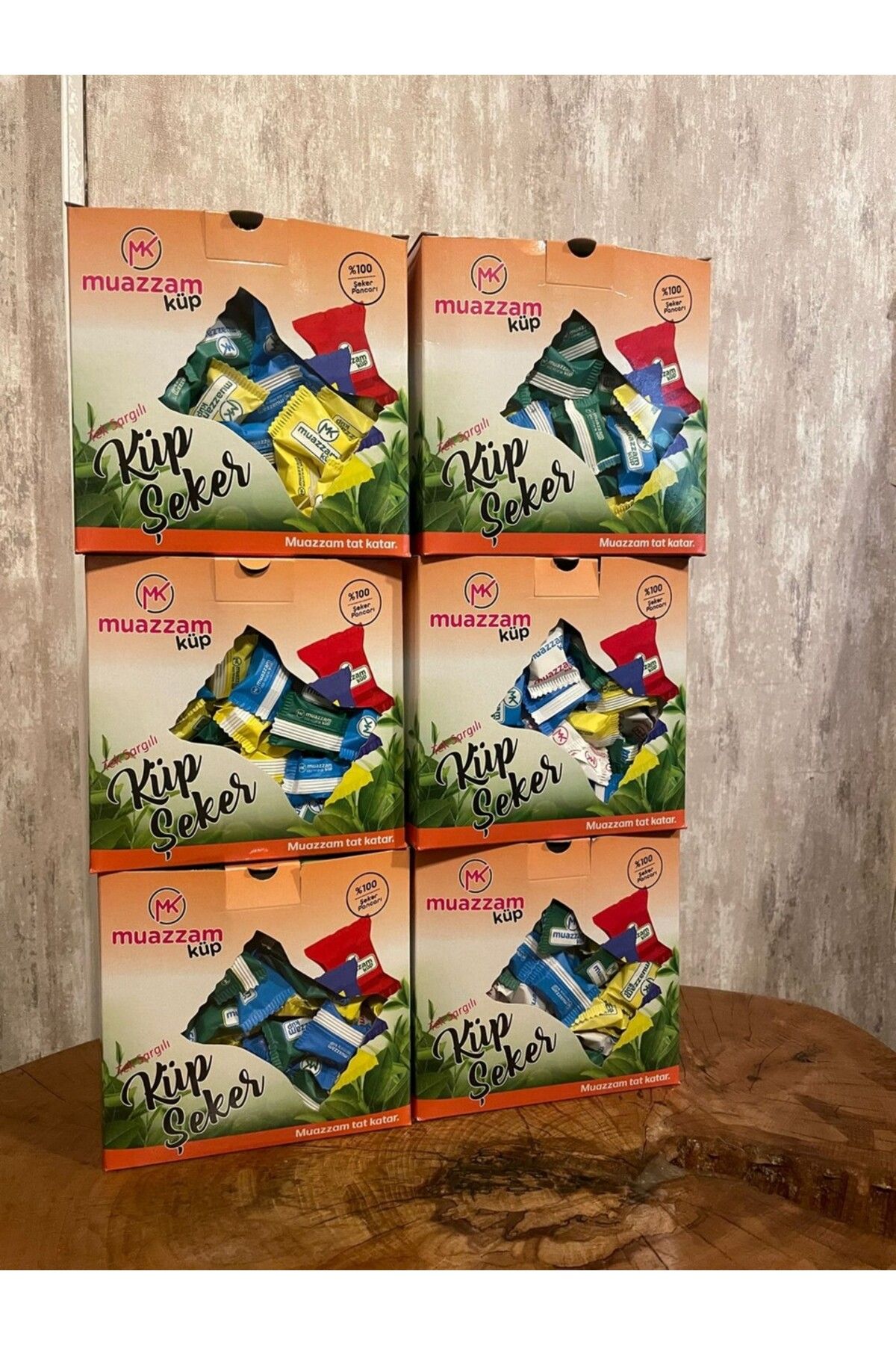 Home Küp Şeker 750 gr 6'lı Renkli Küpler