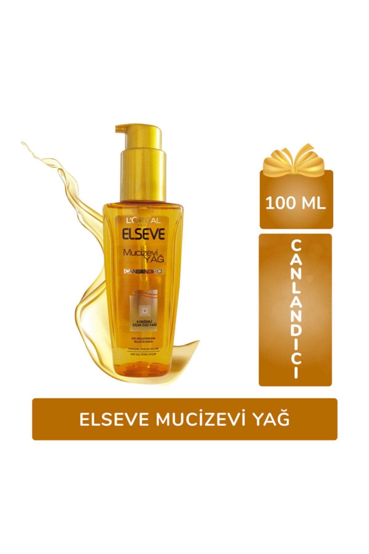 ELSEVE Canlandırıcı Mucizevi Yağ 100 Ml-saç Canlandırmaya Yardımcı Ürün — 24721141341270