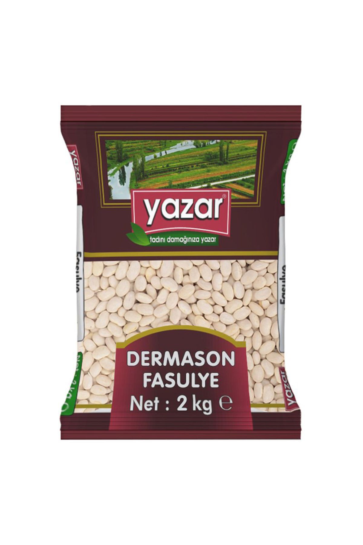 YAZAR Dermason Fasulye 2 Kg x 6 Paket