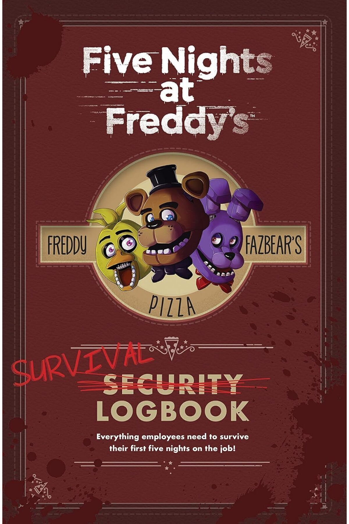 Sis Yayıncılık-Five Nights at Freddy's English Printed Survival Logbook - Hardcover 1