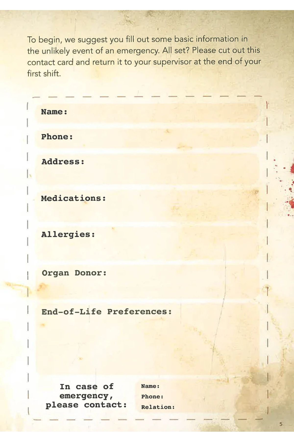 Sis Yayıncılık-Five Nights at Freddy's English Printed Survival Logbook - Hardcover 3