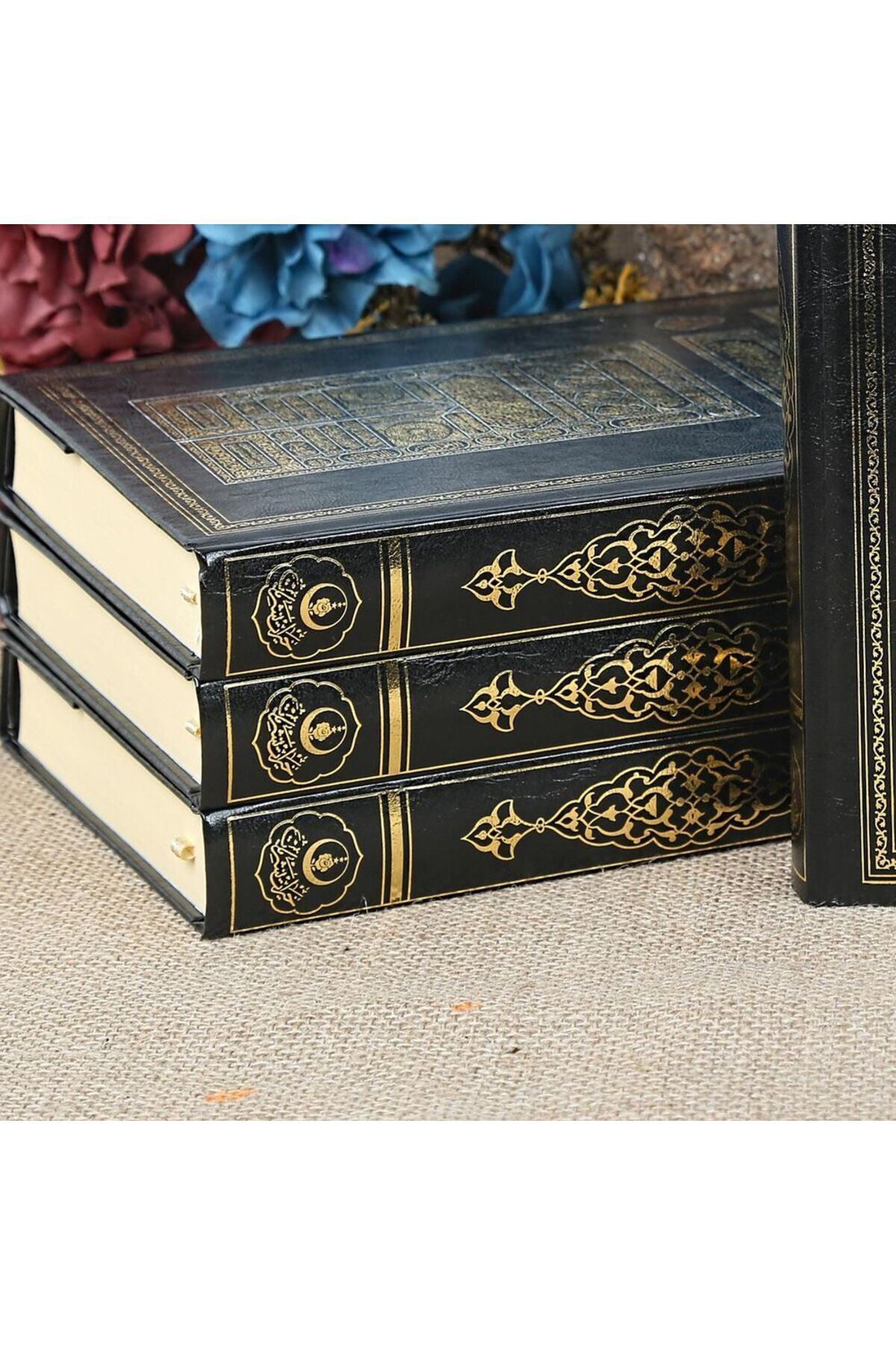 İkranur Kur'an-ı Kerim Sesli Mühürlü (HAFIZ BOY 14X20 CM) Kabe Desenli fotoğrafı 4 (önizleme)