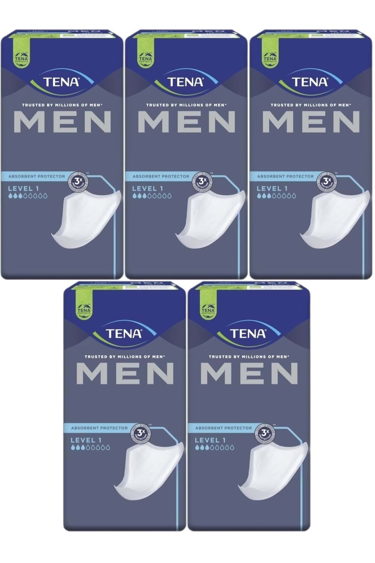 TENA Mesane Pedi Men/Erkek Level-1 120 Adet (5PK*24)