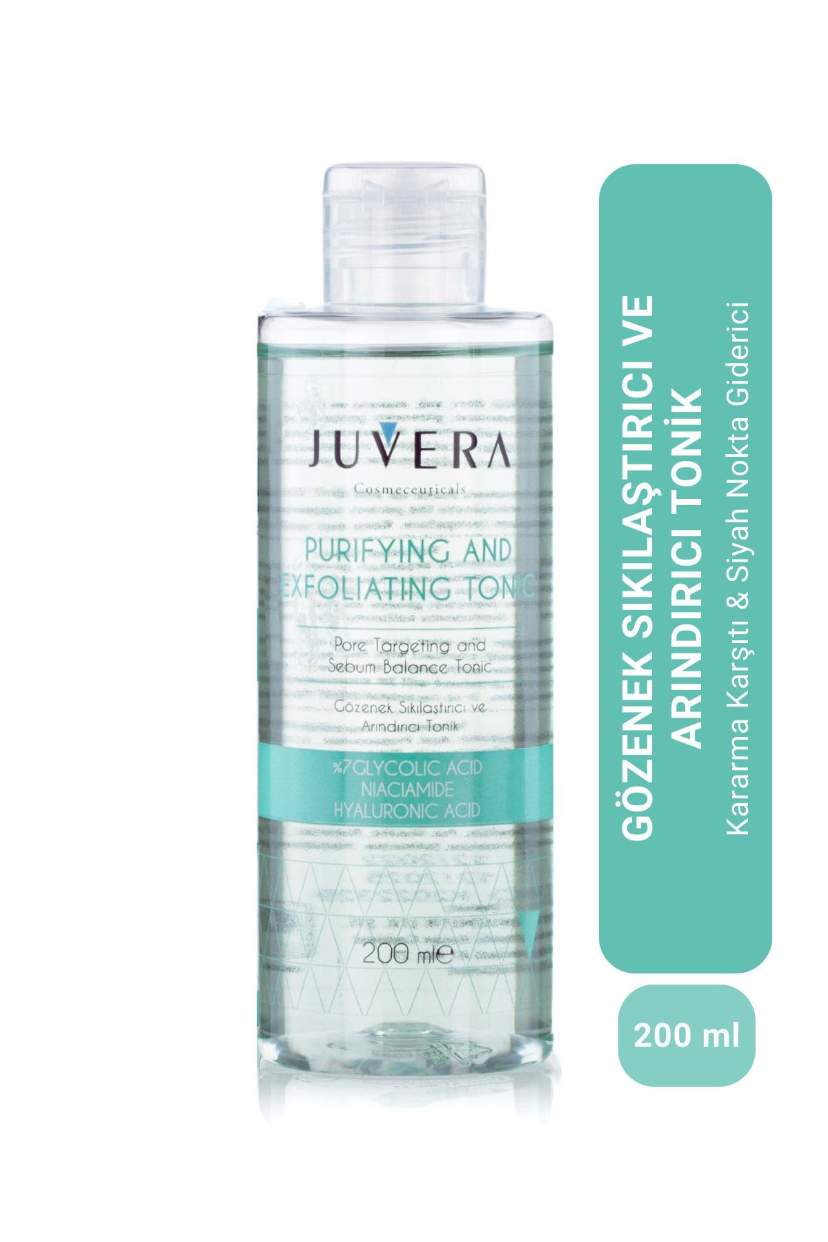 JUVERA Cosmeceuticals Yağlı Ve Akneye Eğilimli Ciltler Için Temizleme Jeli Ve Gözenek Sıkılaştırıcı Arındırıcı Tonik-2