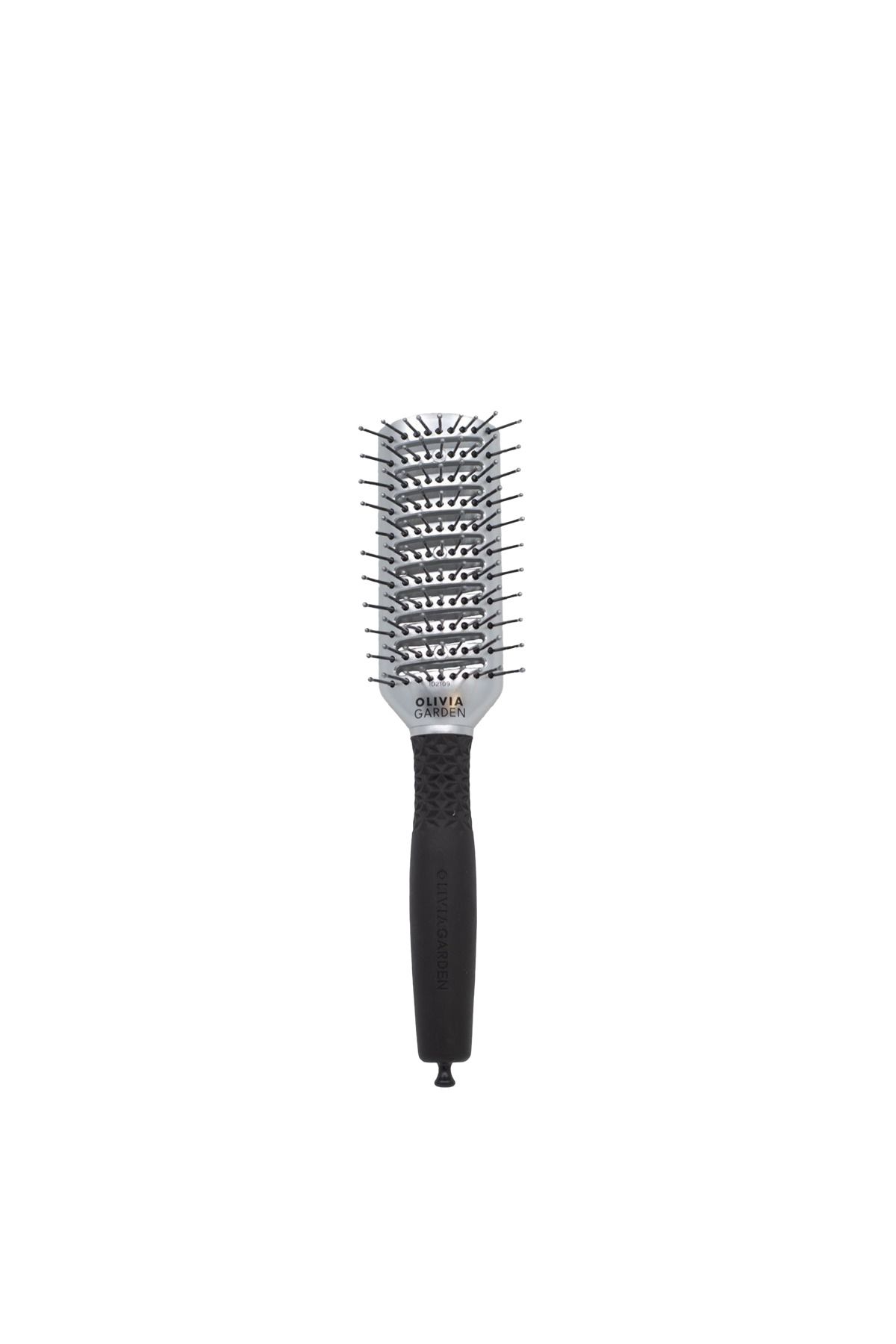 برس نقره ای نایلونی برس تونلی Essential Style Olivia Garden