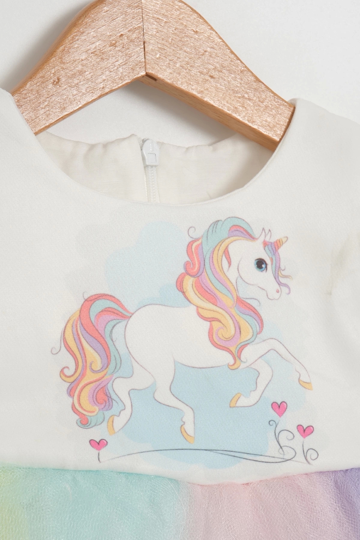 LOGO AKSESUAR Kız Çocuk Unicorn Tütü Elbise - Unicorn Taçlı fotoğrafı 4 (önizleme)