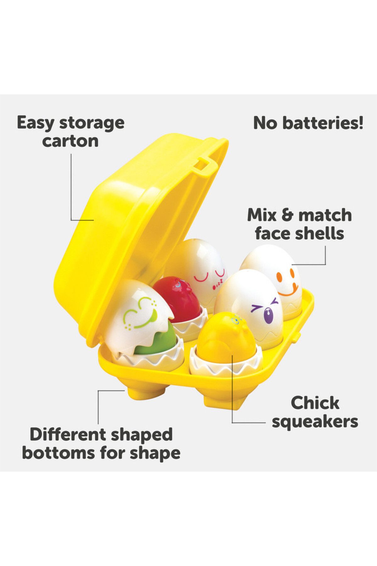 Tomy-Hide & Squeak Eggs 3