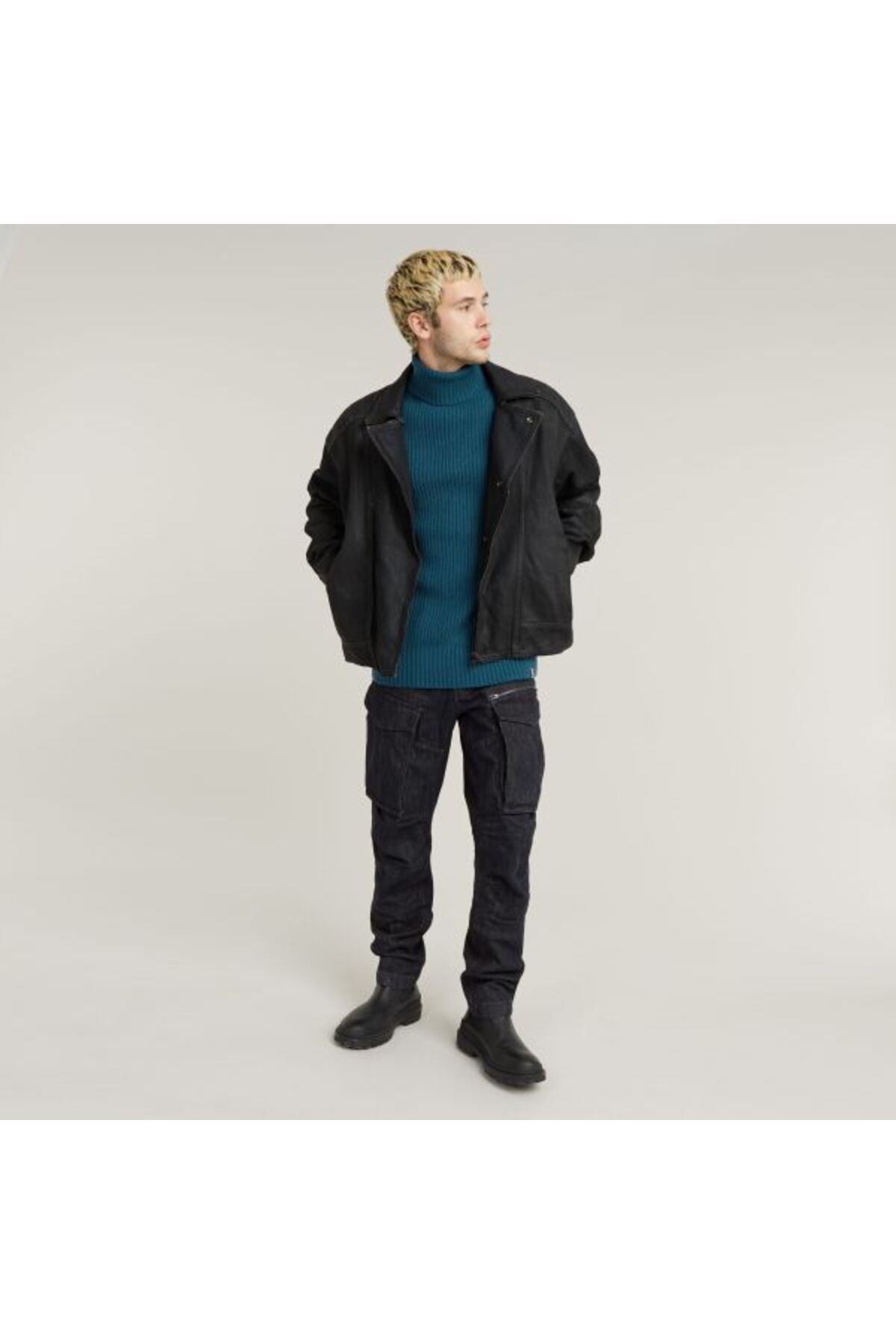 G-STAR RAW-Rovic Zip 3D - بنطال جينز بقصة عادية 3