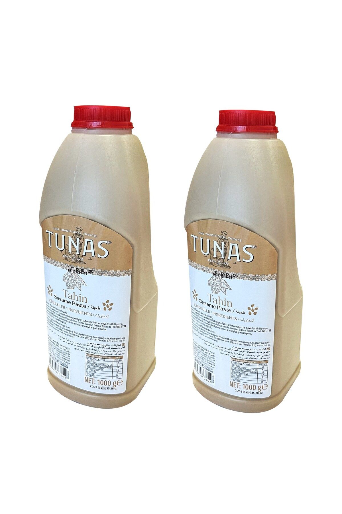 Tunas Tahin 1000 ml Pet x 2 Adet