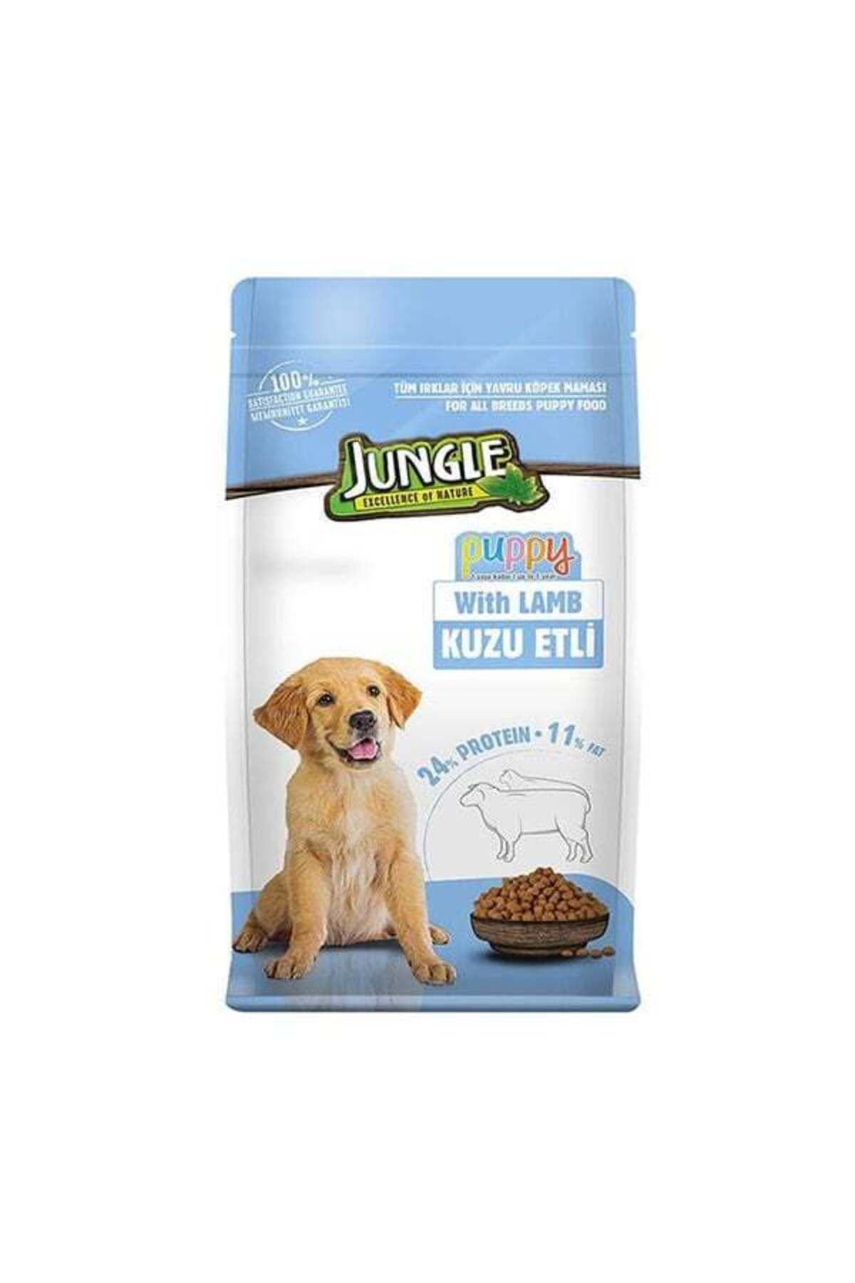 Jungle Kuzu Etli Yavru Köpek Maması 15 Kg