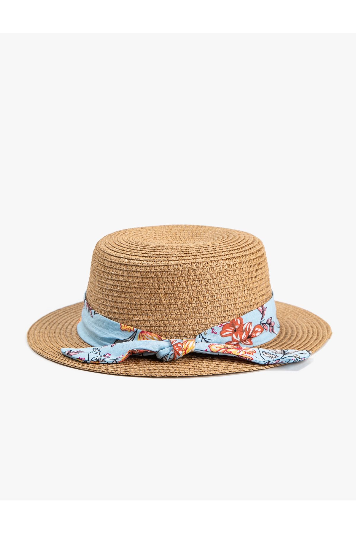 Koton-Trilby Straw Hat with Ribbon Detail 2