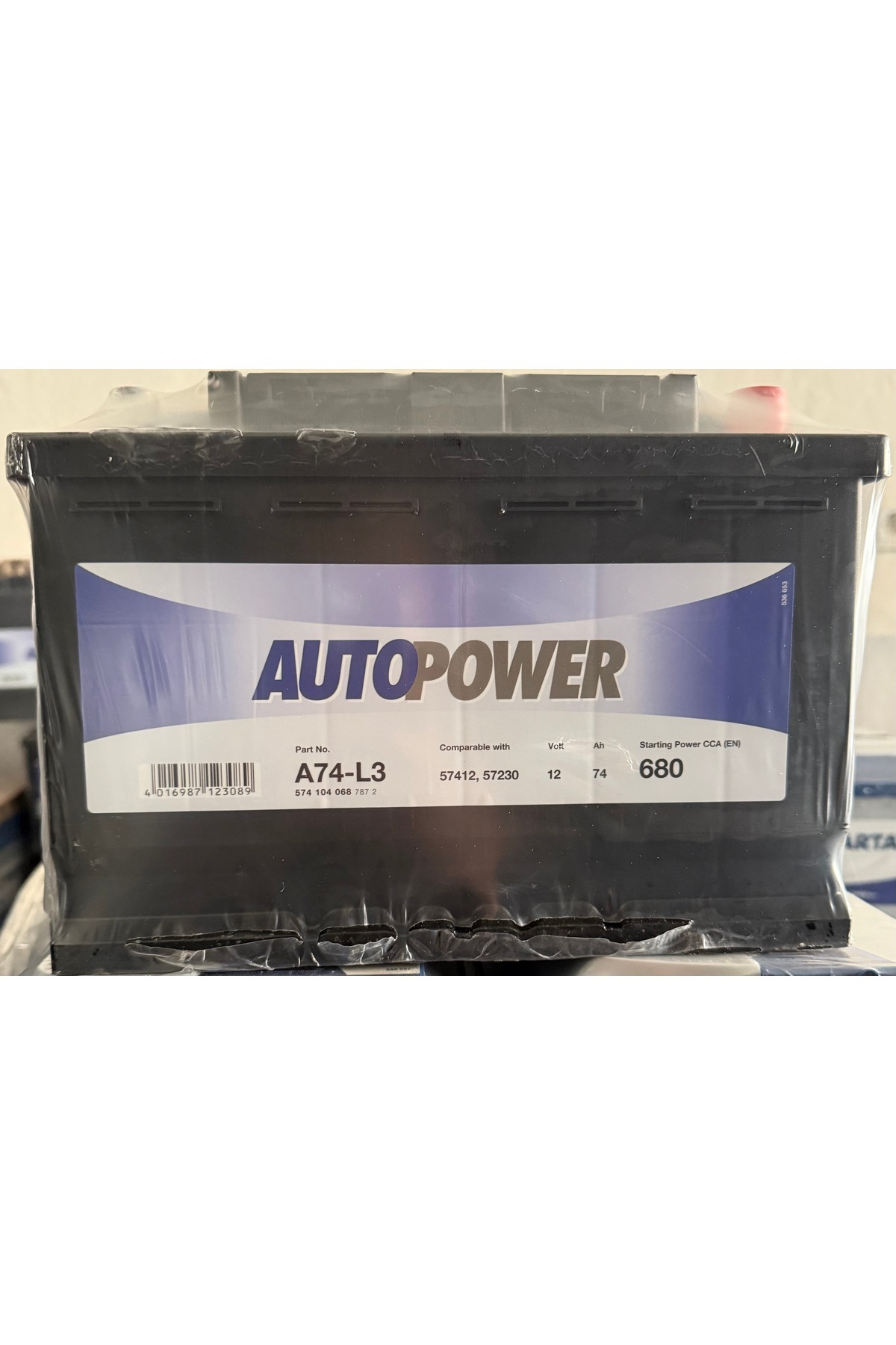 AUTOPOWER AUTO POWER / 74 AMPER AKÜ 2024 tarihli