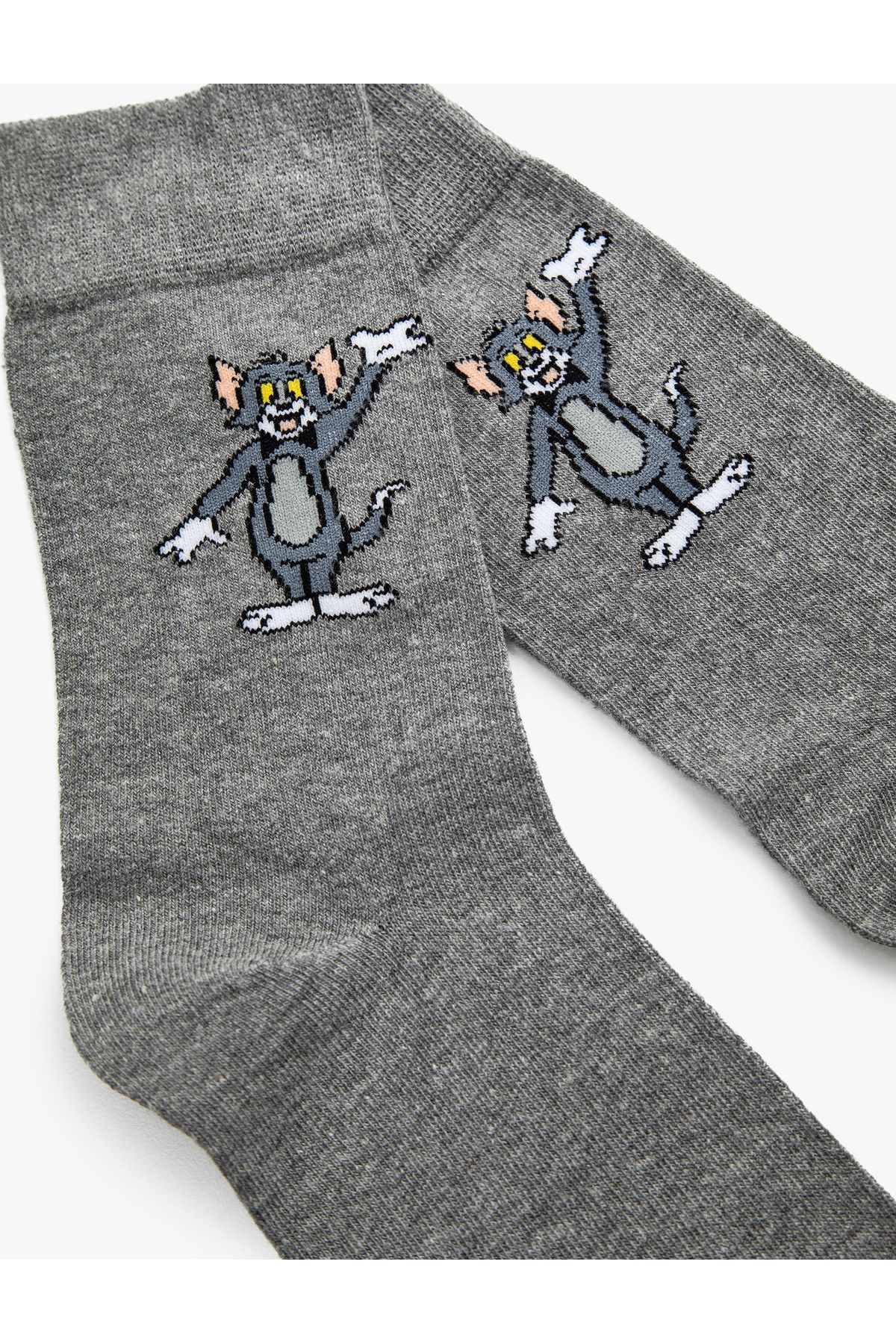 Koton-Tom And Jerry Socket Socks Licensed Printed 1