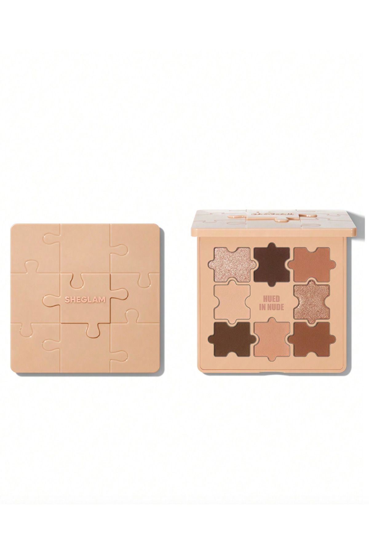 SHEGLAM Jazy Jigsaw Eyeshadow Palette-Hued In Nude