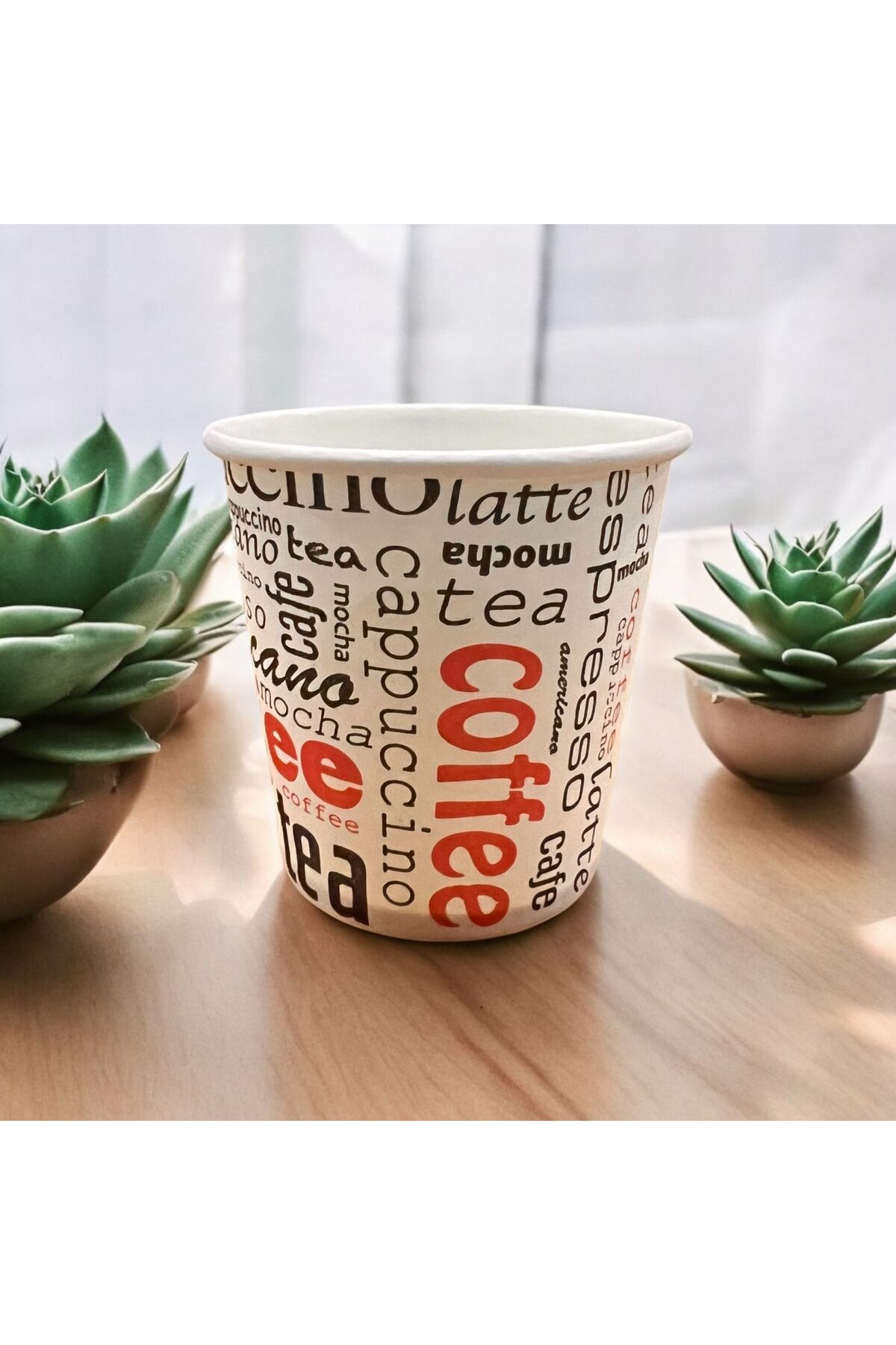Espresso-Turkish coffee-Americano Disposable 4 Oz 100 Cardboard Cups