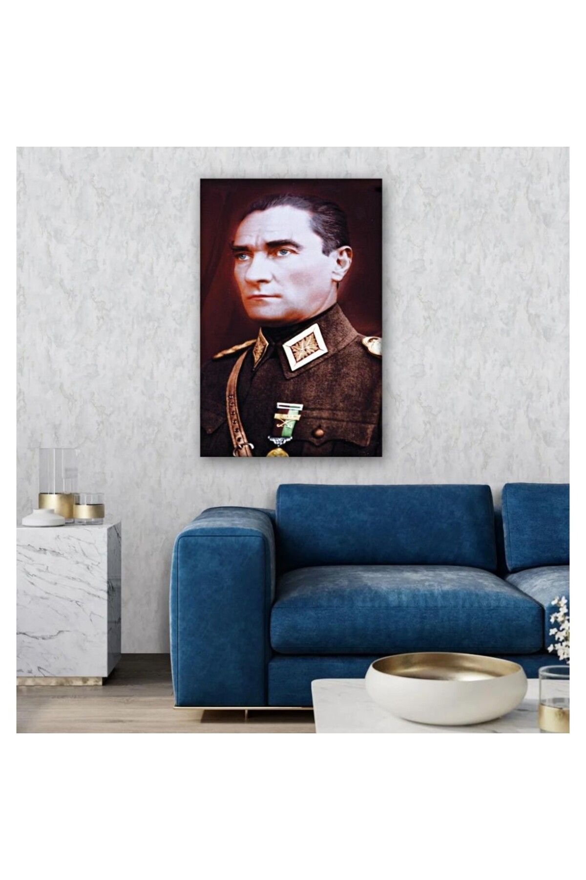 OK AKSESUAR Kanvas Tablo Atatürk