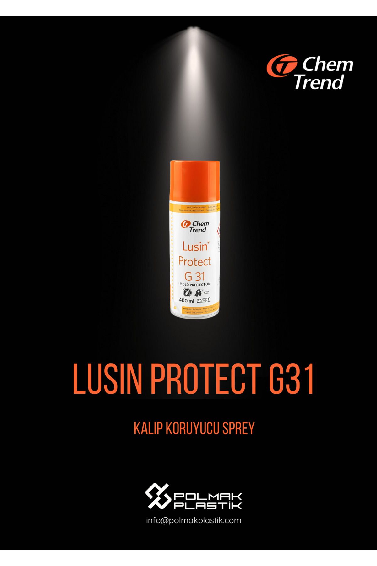 Lusin PROTECT G 31 Balmumu Bazlı Kalıp Koruyucu (Korozyon Önleyici) ve Yağlayıcı