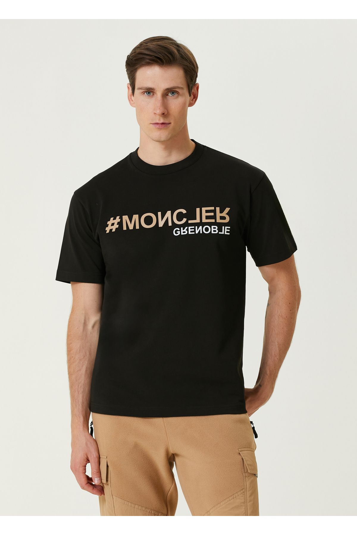 Moncler Siyah Logo Baskılı T-shirt - Fiyatı, Yorumları