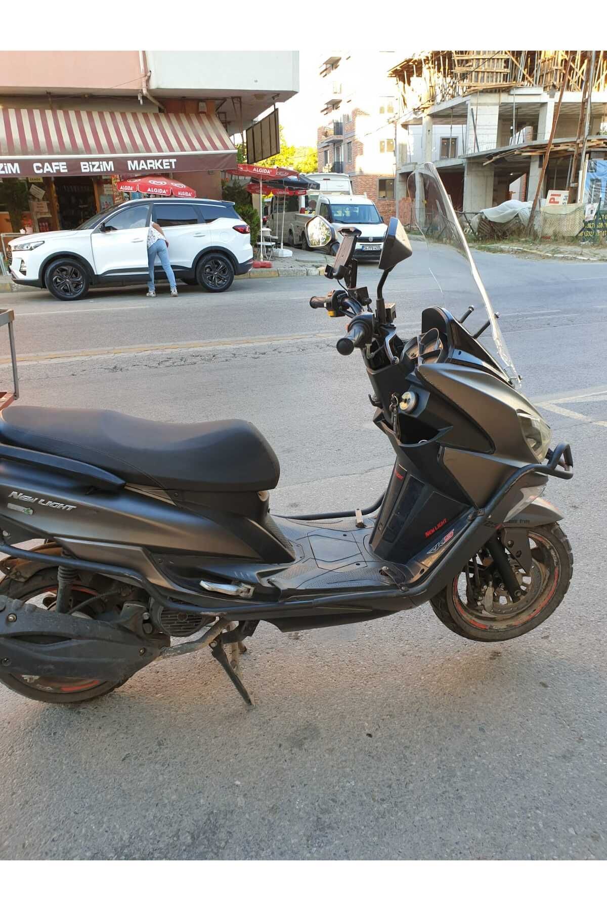 RKS Newlight 125 Siperlik Ön Cam 2021-2022 Model 55cm Şeffaf Renkli 4mm PRO MODELE UYMAZ