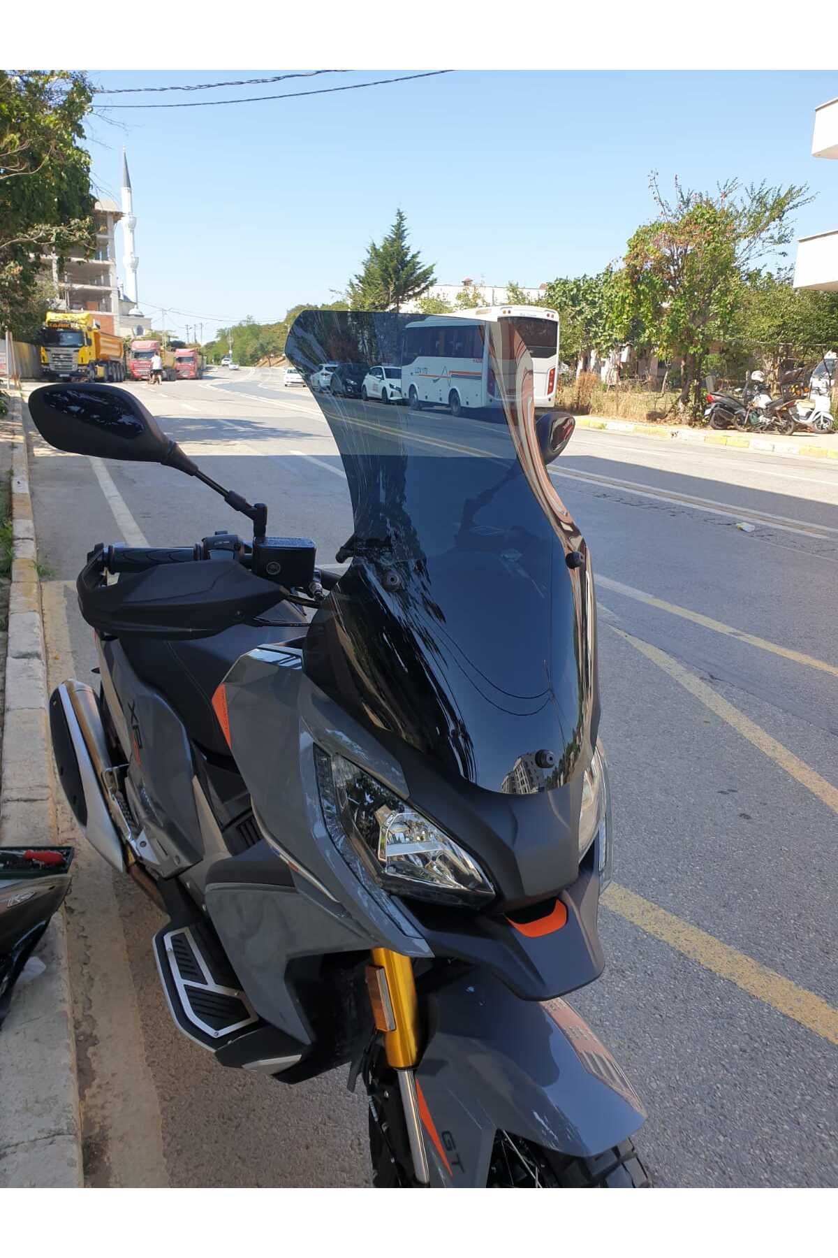 Peugeot XP 400 Siperlik Ön Cam 2023-2025 Model 65cm Siyah Renkli 4mm UZUN CAM