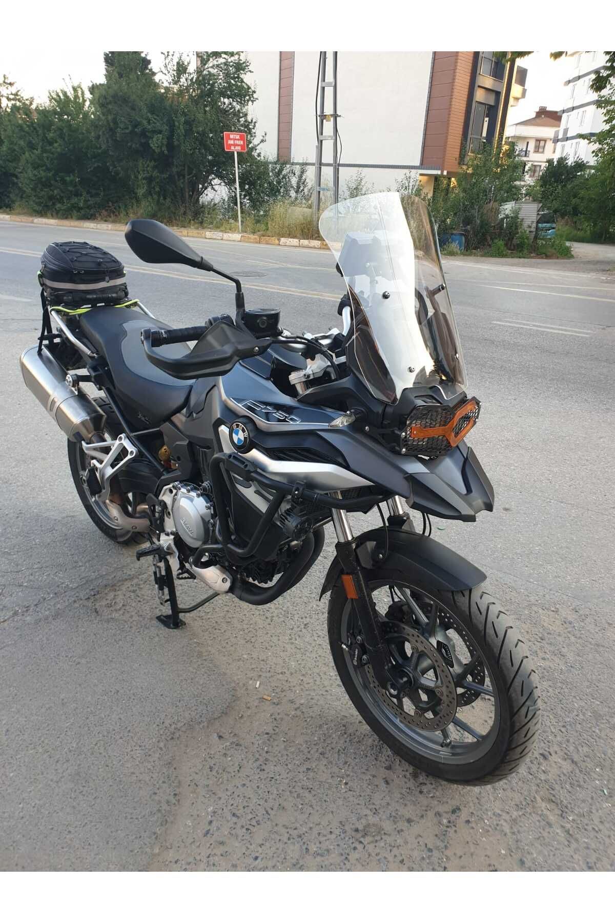 Bmw F750 Siperlik Ön Cam 2018-2023 Model 48cm Şeffaf Renkli 4mm