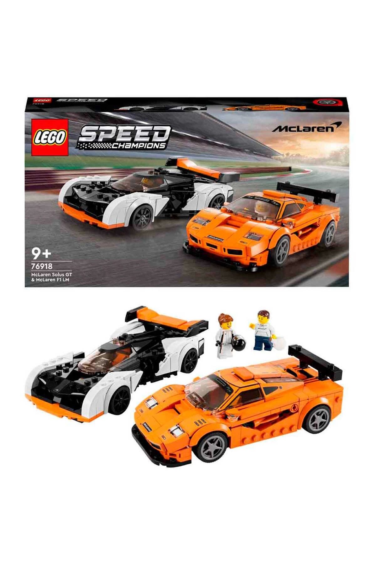 Lucest Lucesturgy  Speed Champions Mclaren Solus Gt Ve Mclaren F1 Lm 76918 New